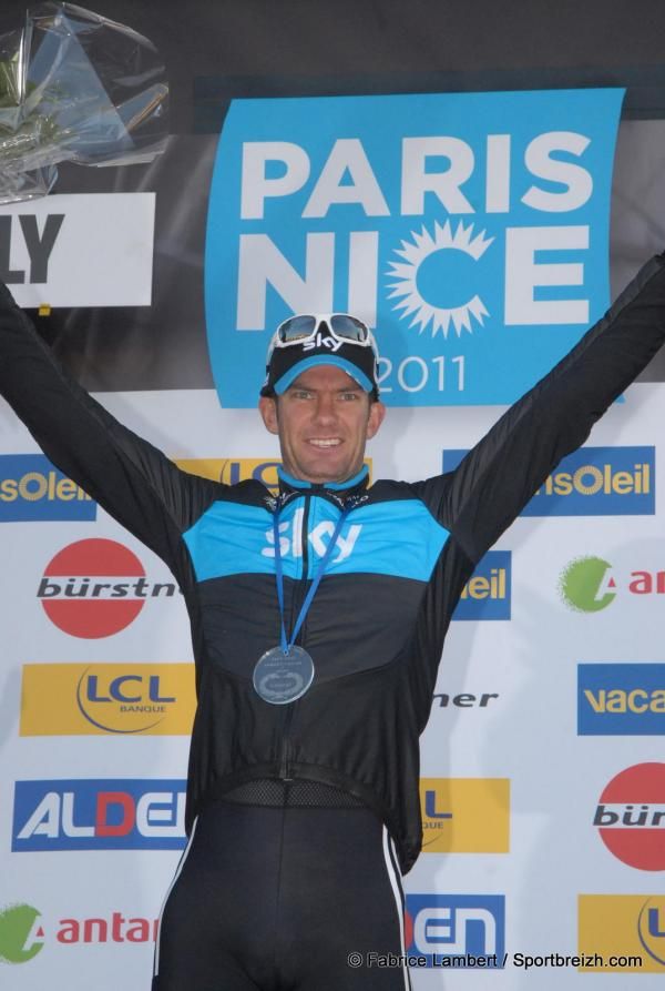 Paris-Nice Stage 2 winner Greg Henderson (Team Sky)
