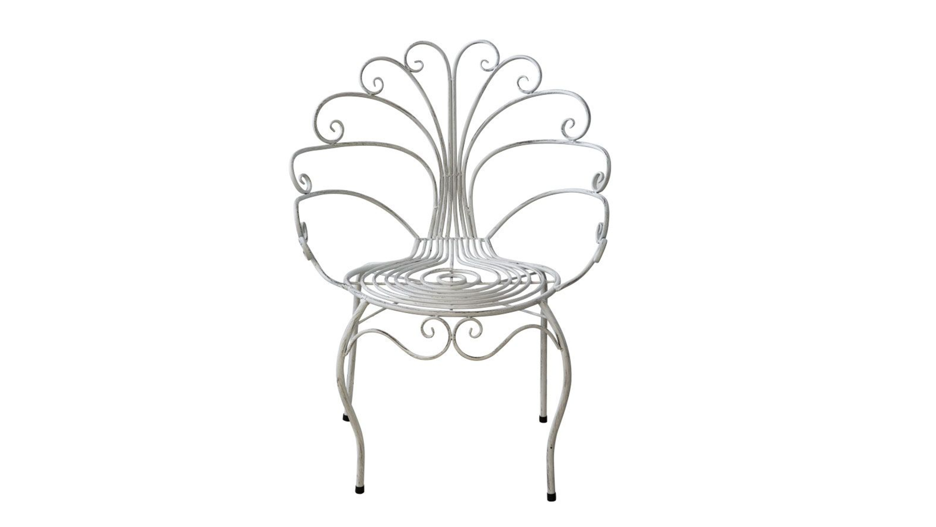 Best metal garden furniture 2021 - metal garden chair peacock - Rockett St George