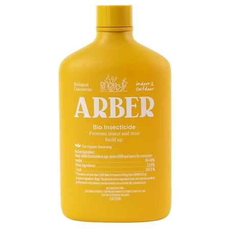 Arber Organic Bio Insecticide Indoor &amp;amp; Outdoor Biological Concentrate, 16oz