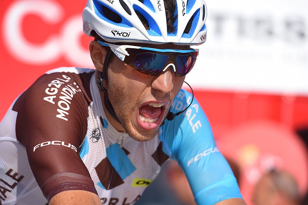 Axel Domont (AG2R) stage 17 Vuelta a Espana
