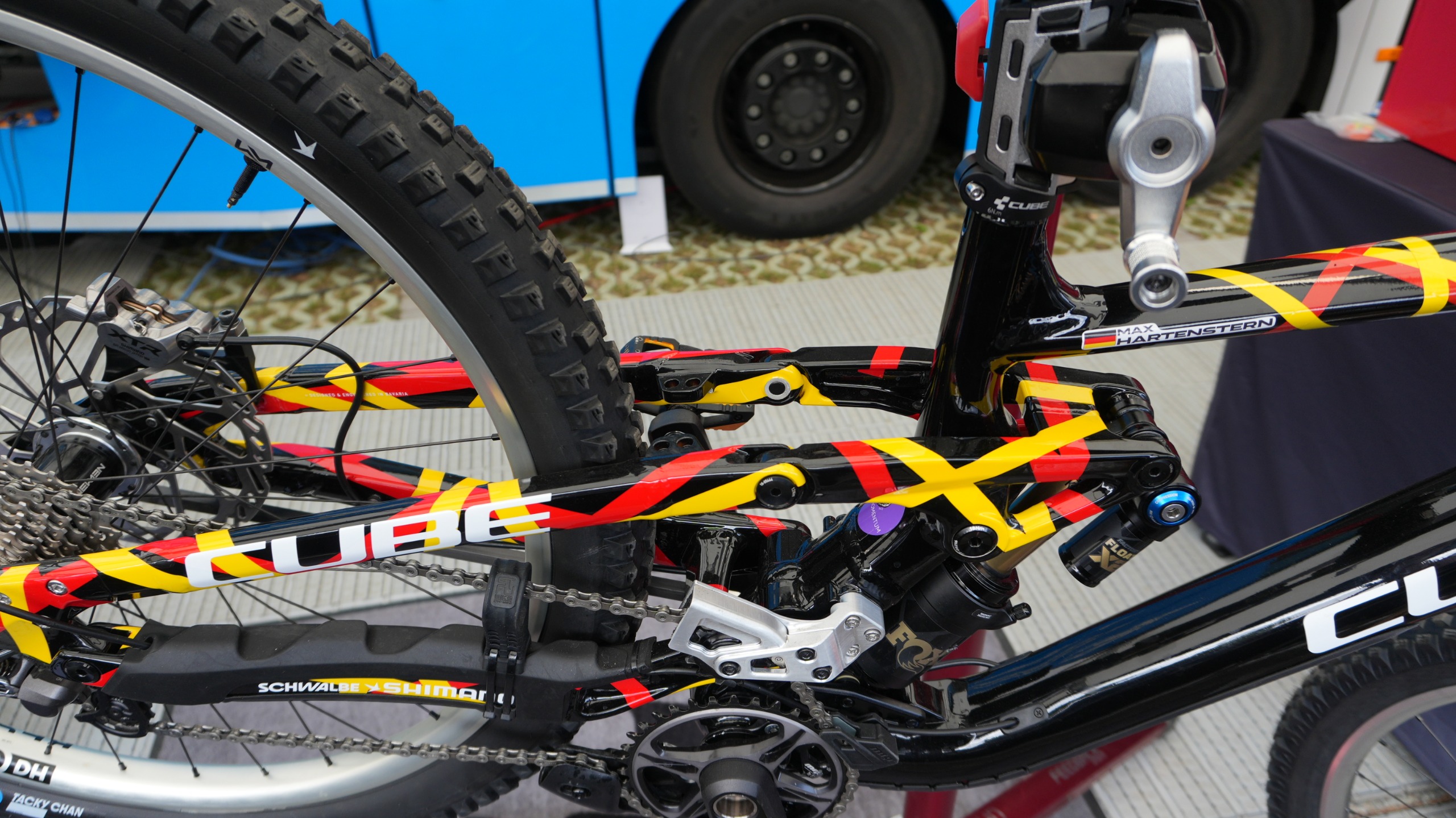 Downhill tech found at the UCI Mountain Bike World Championships in Val di Sole