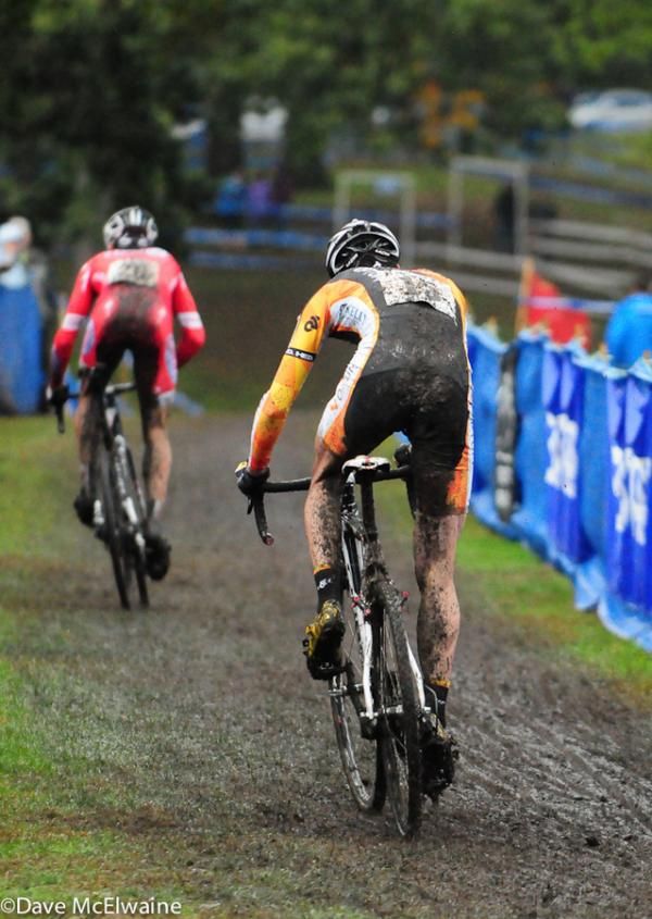 Tristan Schouten (Optum p/b Kelly Benefit) riding by the pits