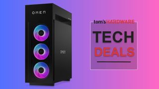 A coupon code over at HP's website is knocking over $1,500 off the price of this Omen Max gaming PC, fitted with an RTX 5090, 32GB RAM, and an eight-core AMD CPU, all for just $3,510.49.