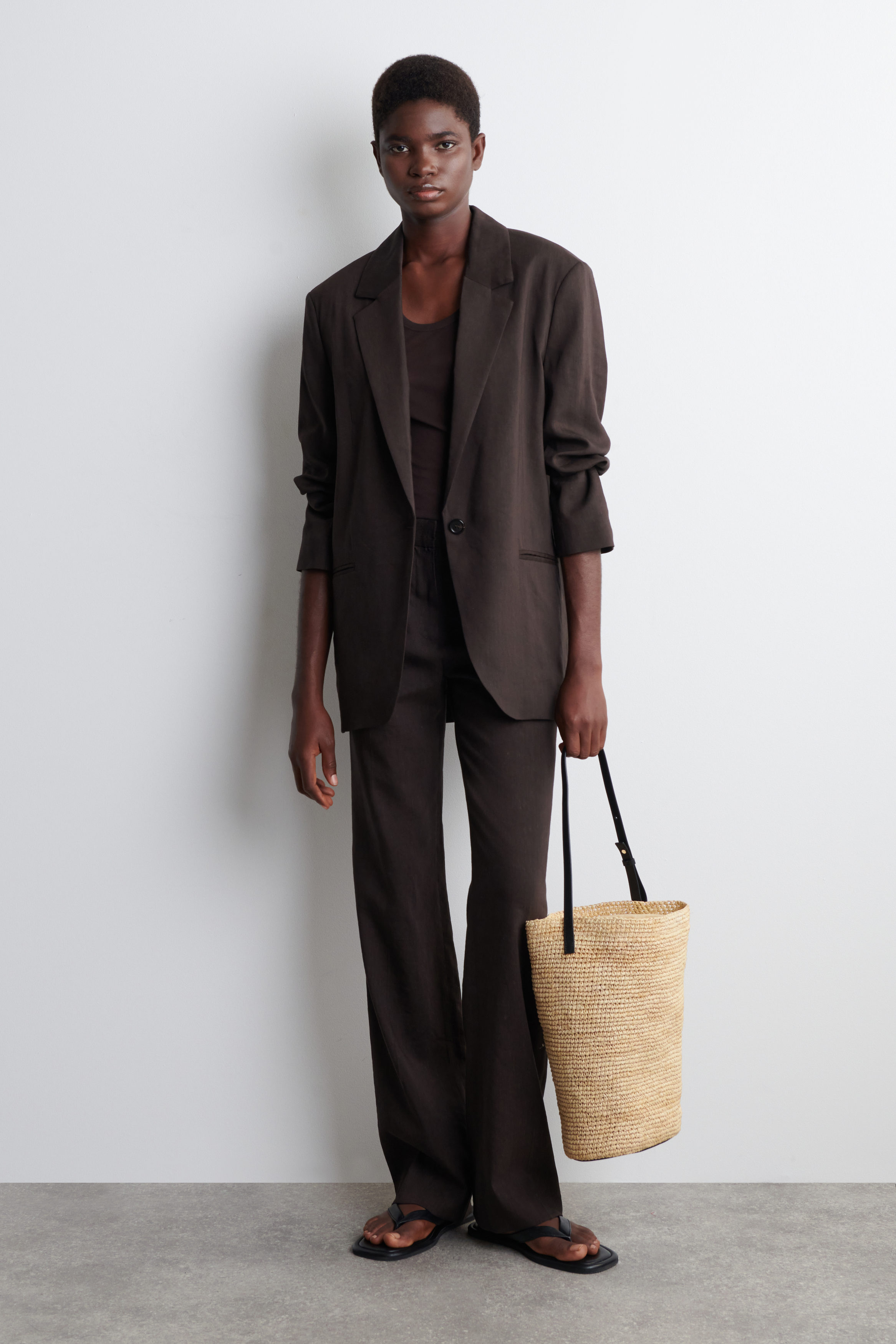 Bucket Bag - Straw