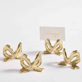 Monique Lhuillier Clara Bow Place Card Holders - Set of 4