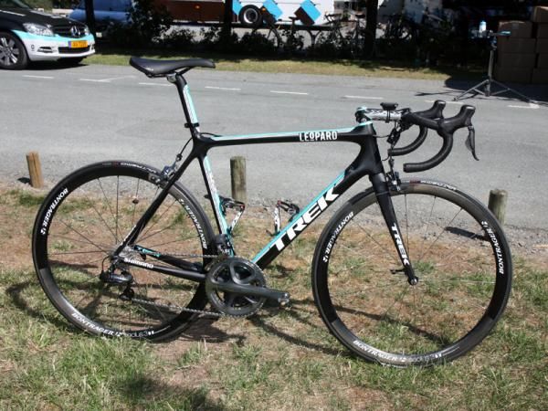 Leopard Trek provided team captain Andy Schleck with a new custom painted Trek Madone 6.9 SSL as he seeks his first Tour de France victory.