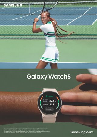 Samsung Galaxy Watch5 in full swing.