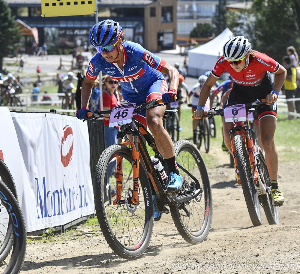Katerina Nash (Cze) Clif Pro Team and Alessandra Keller (Sui) Thomus-RN Racing Team
