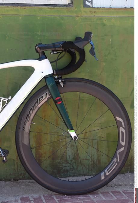 Specialized provide the tires on the Etixx-QuickStep team bikes