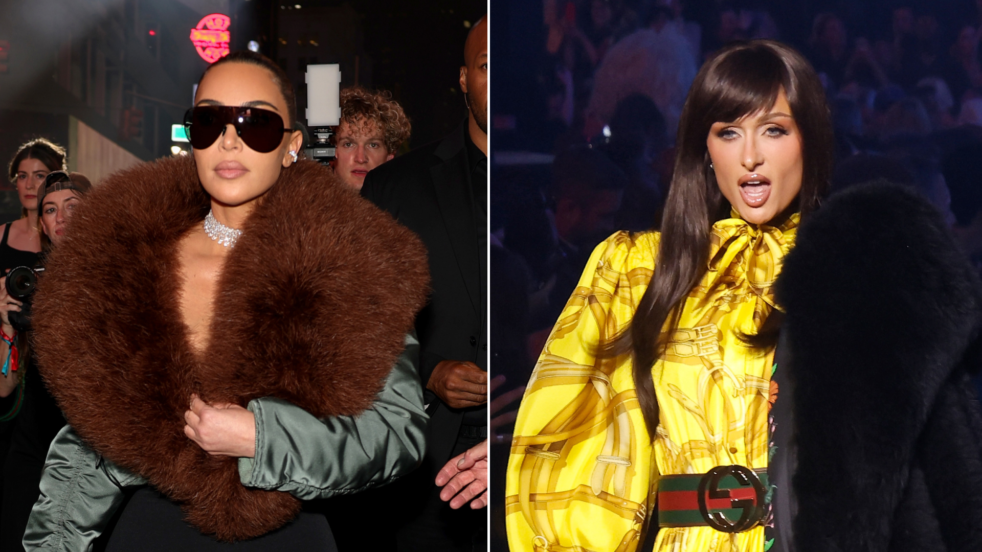 Celebrities walk the runway at Guccicore: Gucci Cruise 2027 at Times Square on May 16, 2026 in New York City