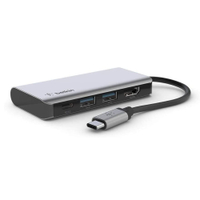 Belkin USB C Hub, 4-in-1 Multi-Port Laptop Dock:  $49.99