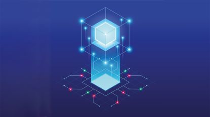 Digital illustration of a virtual machine