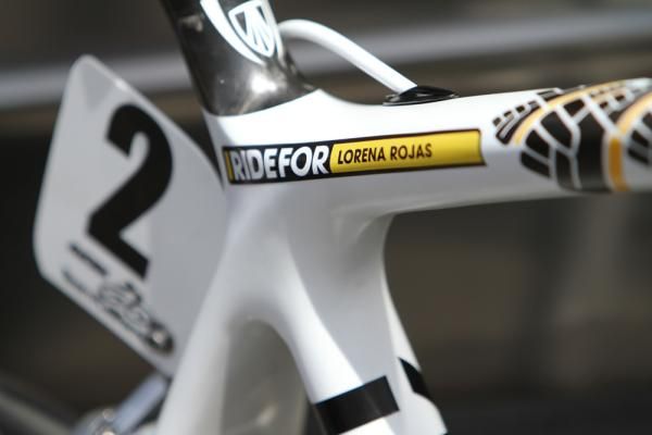All Team Radio Shack riders ride in honor of a new Unity Campaign honoree each day. Lance Armstrong