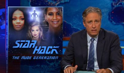Jon Stewart blames everyone for the nude celebrity photos hack (except the celebrities)