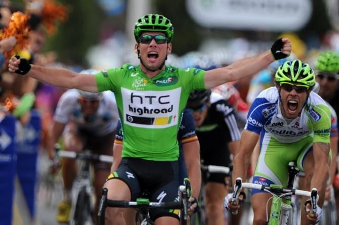 Cavendish wins in Montpellier in 2011