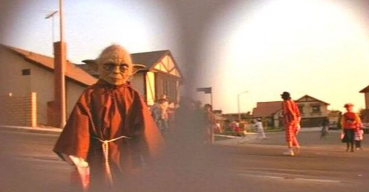 A screenshot of a movie Easter egg from ET