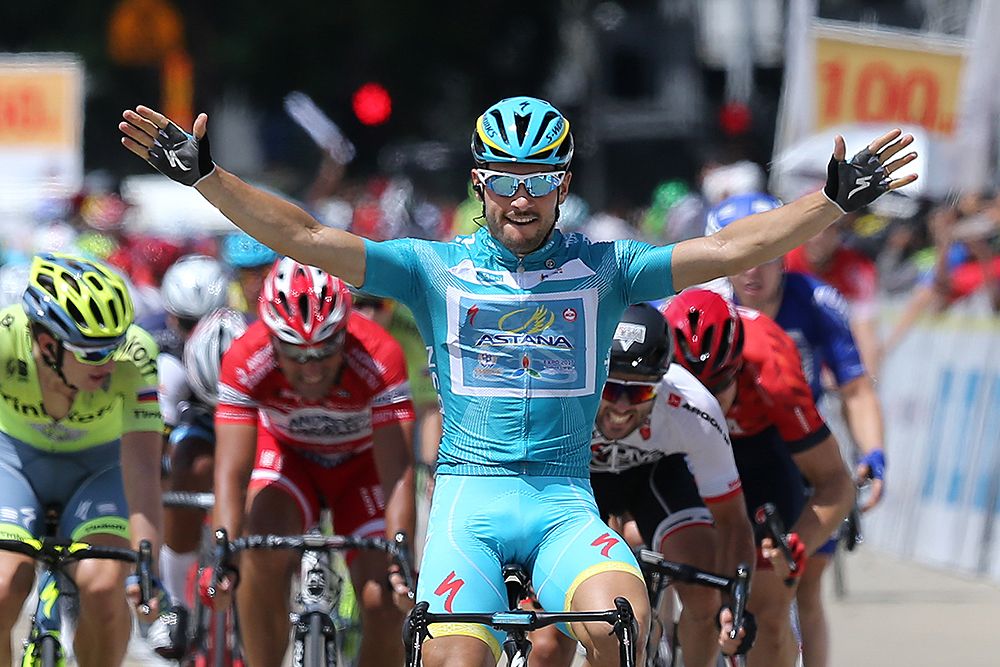 Andrea Guardini (Astana) wins stage 5 at Tour de Langkawi