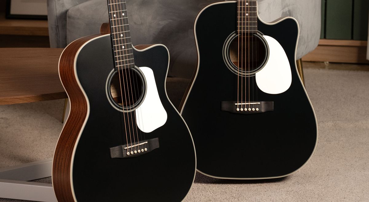 Cort Black Top Cedar MR500F-CED