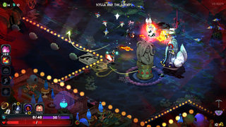 Hades 2 screenshot of a player in combat