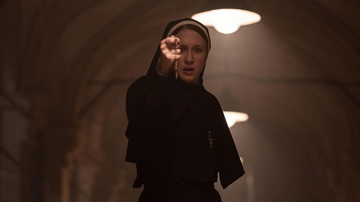 Taissa Farmiga as Sister Irene in The Nun 2