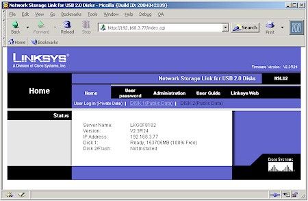 Linksys Ip Address >> Setup Admin Security Warning Linksys Network Storage Linksys Ip Address >> Setup Admin Security Warning Linksys Network Storage