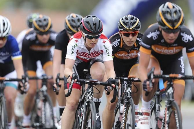 Tiffany Cromwell racing in new colours