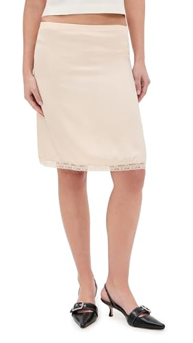 Lioness Women's Bella Midi Skirt, Butter, L