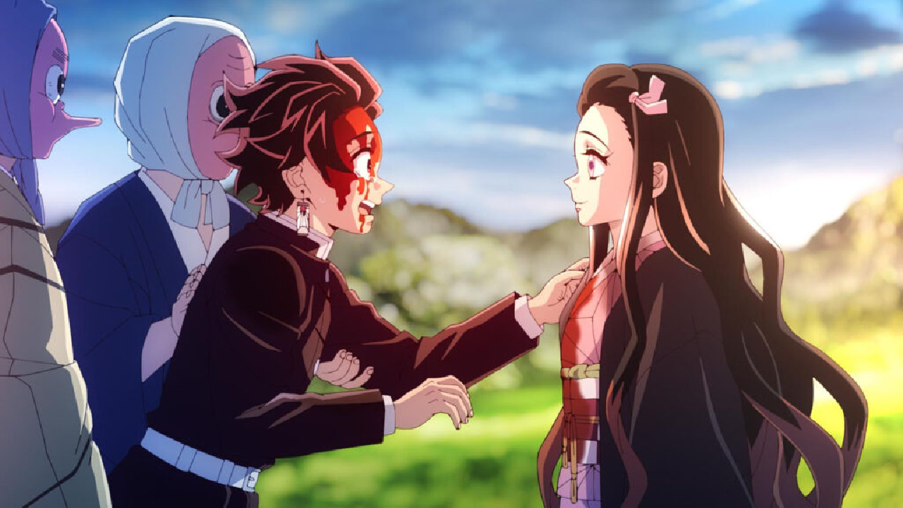 Tanjiro Et Nezuko Dans Demon Slayer.