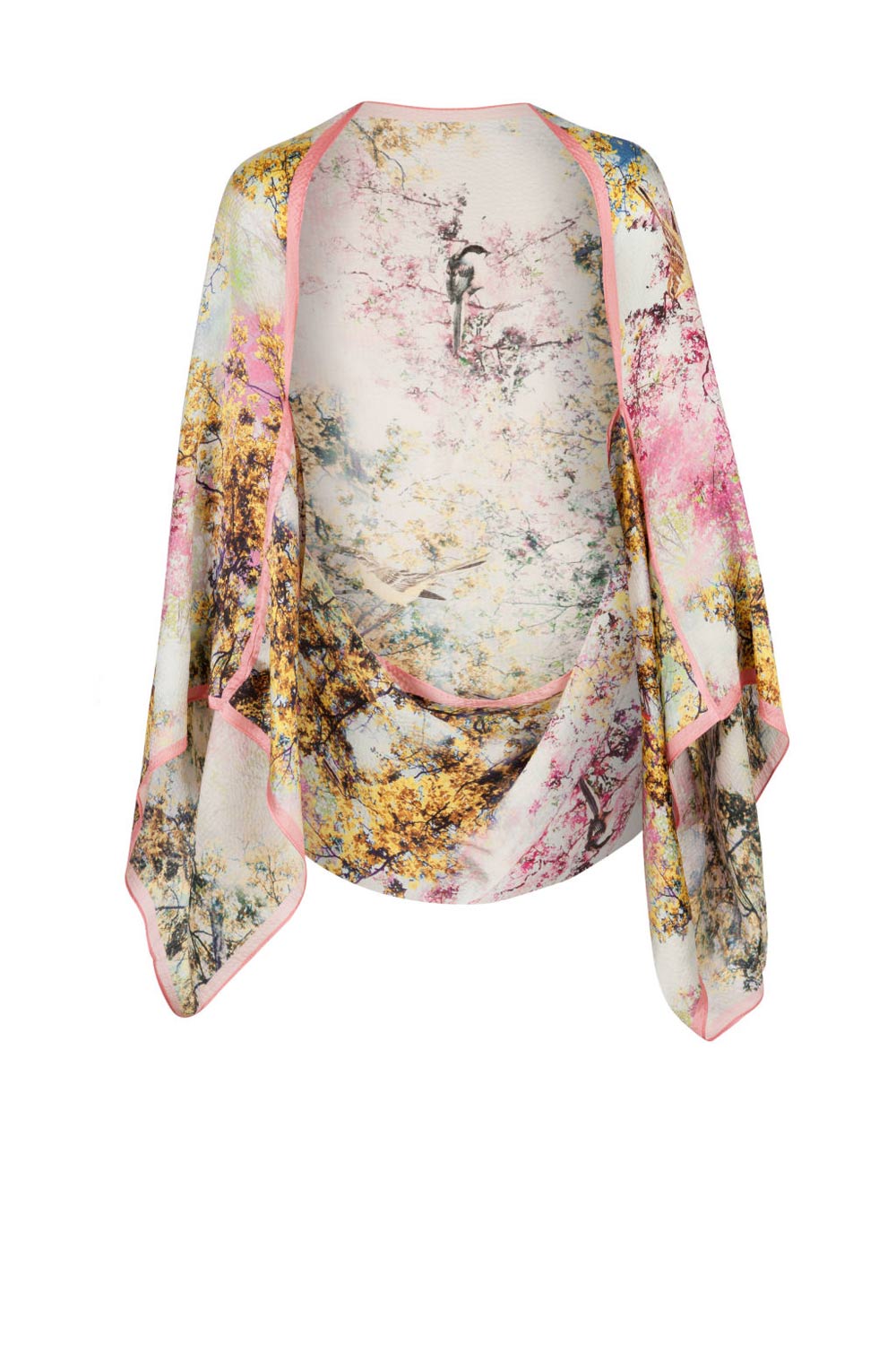 Ted Baker Matia Pretty Trees Cape Scarf, £99