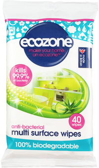 Ecozone Anti-Bacterial Multi Surface Biodegradable Wipes | £2.49 at Amazon