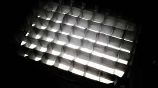 An LED light panel for photography and filmmaking, made by Amaran.