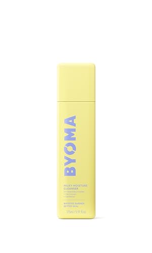 Byoma Milky Moisture Cleanser (175ml) Ultra Soothing Cleanser, Gentle on Dry and Sensitive Skin, With Tri-Ceramide, Oat Extract and Panthenol, Vegan