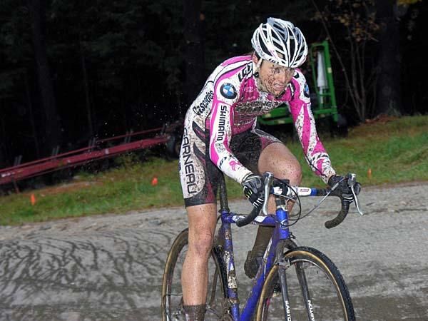 Natasha Elliot digs mud.
