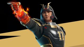 Shohei Ohtani wearing Samurai Shohei outfit in Fortnite