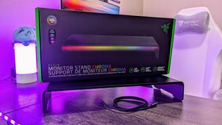 Image of the Razer Monitor Stand Chroma.