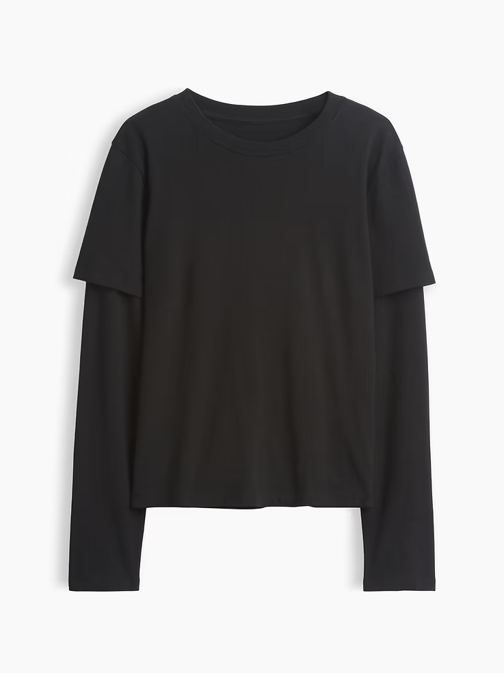 Gap, Organic Cotton Vintagesoft Double-Layer T-Shirt