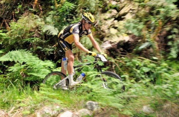 Matthys Beukes in one of the natural forest sections