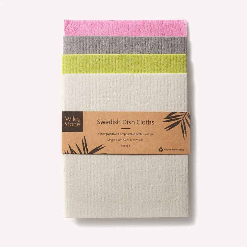 Decompostable kitchen cloths