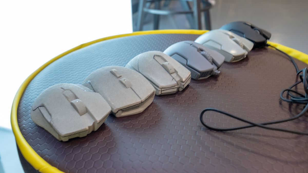 As Corsair moves forward in the design process it adds 3D printed models closer to the final shape