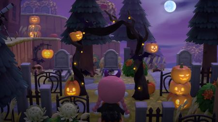 Animal Crossing: New Horizons Halloween pumpkins