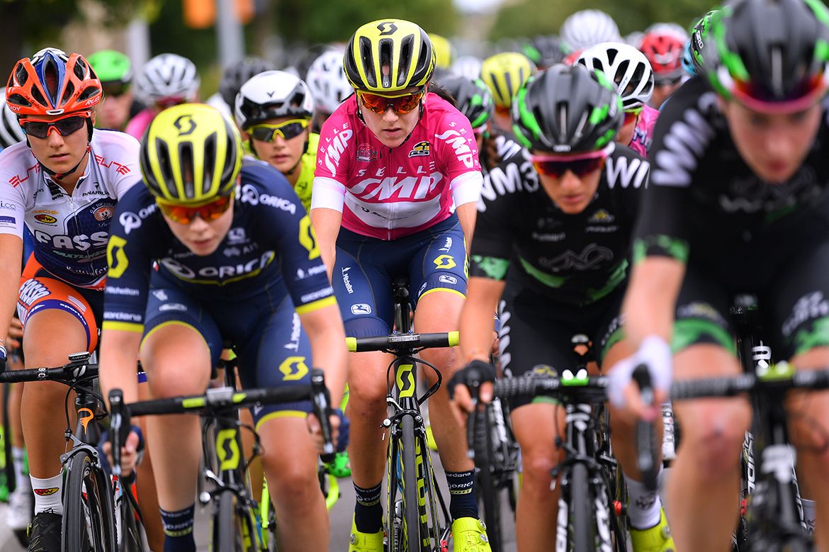 Annemiek van Vleuten on stage 3 of the Giro Rosa