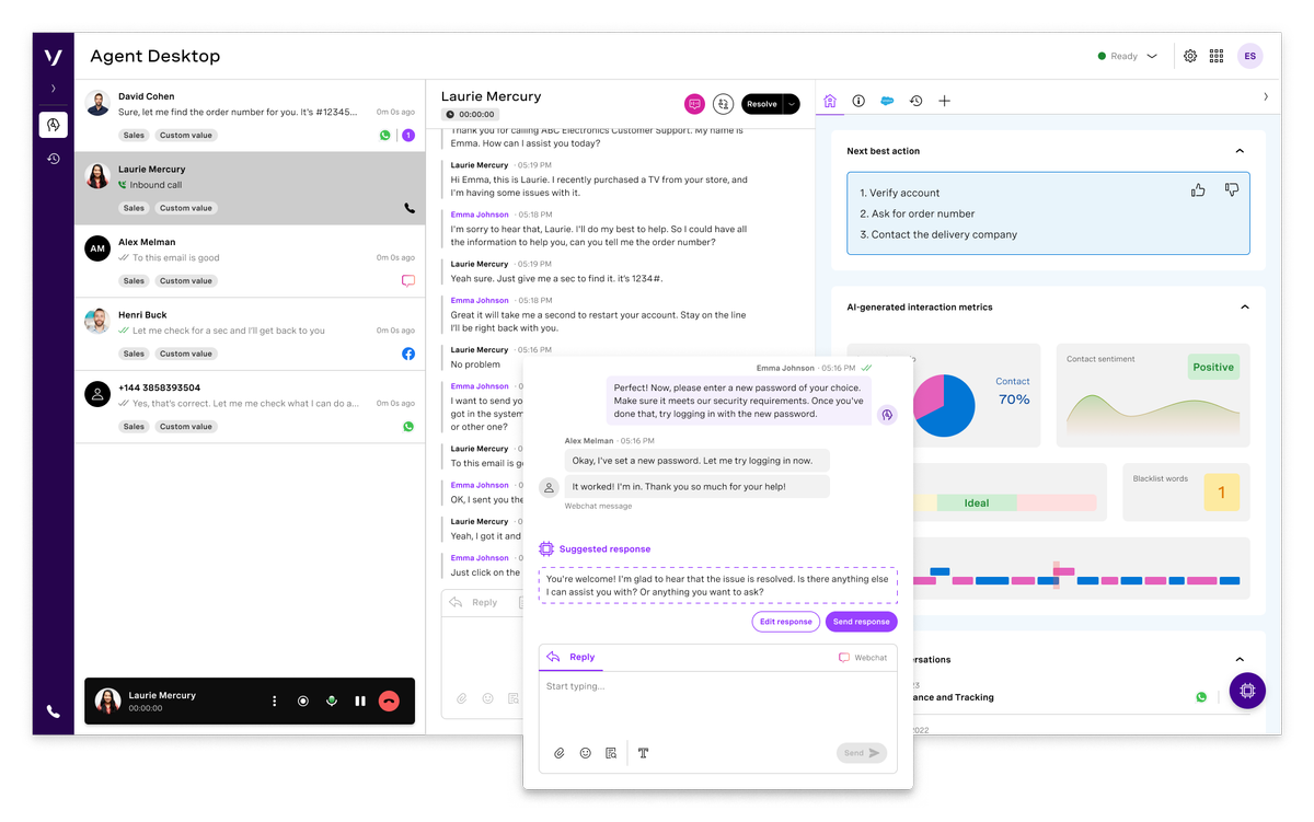 Vonage Enhances VCC Intelligent Workspace with AI for Improved Productivity