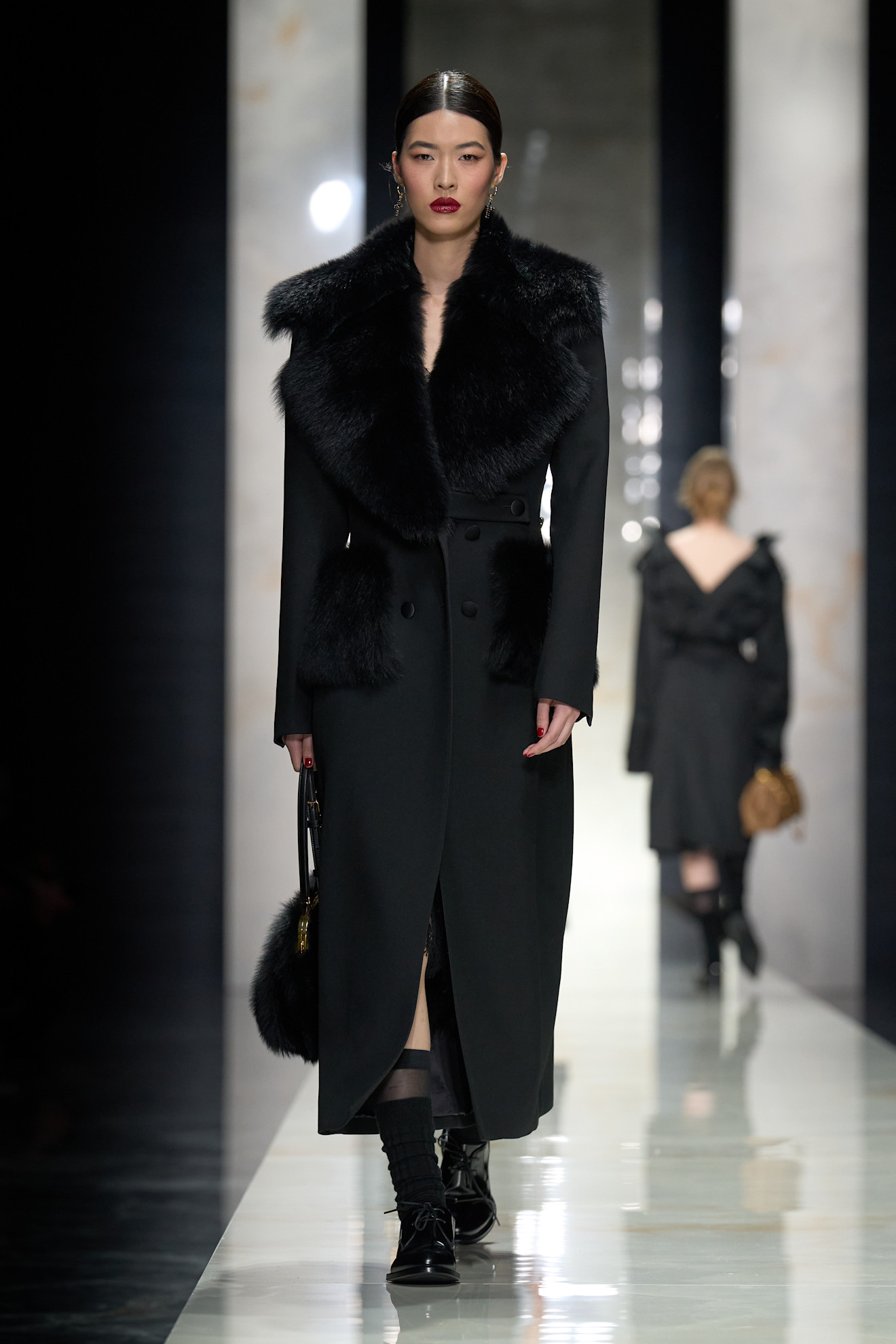 Model at the Dolce &amp;amp; Gabbana Fall Winter 2026 show.