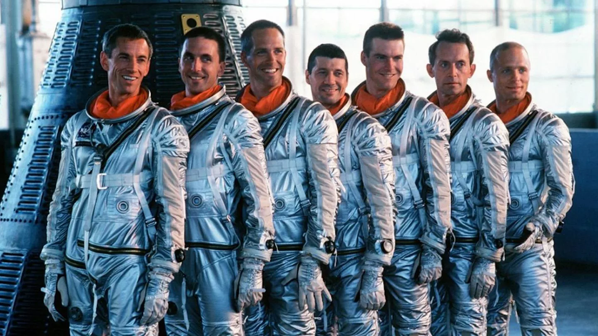 Astronauts as seen in The Right Stuff