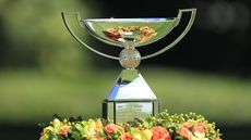 The FedEx Cup trophy pictured