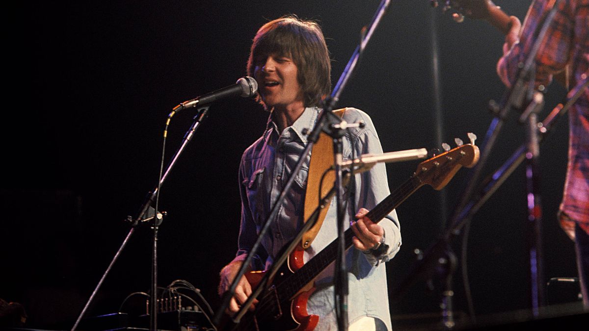 Randy Meisner onstage with the Eagles in 1976