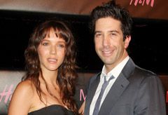 David Schwimmer &amp; Zoe Buckman - LATEST! David?s Schwimmer?s secret wedding - Wedding - Celebrity Wedding pics - Weddings 2010 - Celebrity News - Marie Claire