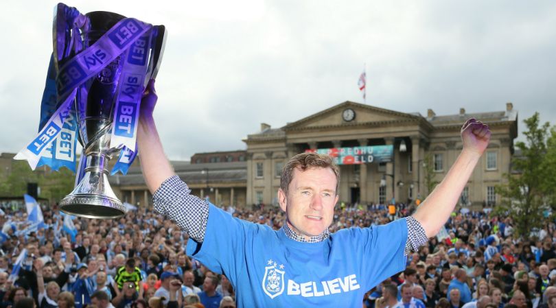 Huddersfield's chairman Dean Hoyle to sleep at the club's stadium for a ...