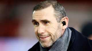 NOTTINGHAM, ENGLAND - JANUARY 30: Martin Keown, former footballer, pundit and TNT Sports presenter before the Premier League match between Nottingham Forest and Arsenal FC at City Ground on January 30, 2024 in Nottingham, England. (Photo by Richard Sellers/Sportsphoto/Allstar via Getty Images)