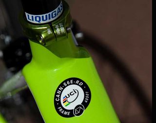 uci, approval, sticker, cannondale